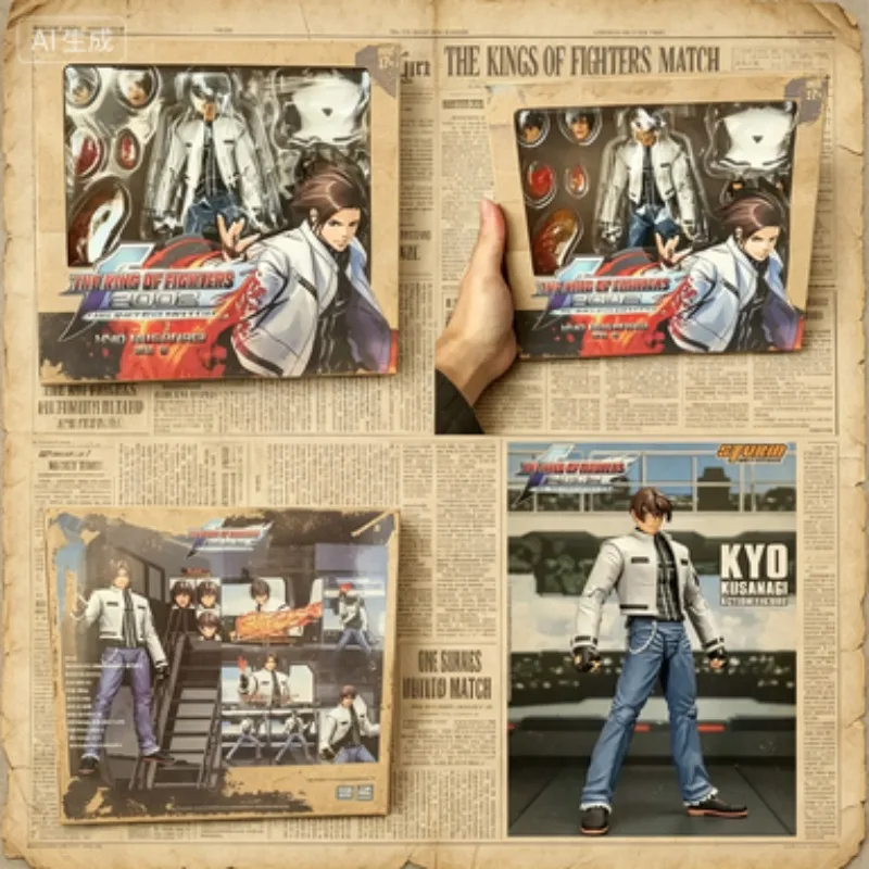 

Special Offer KOF 2002 Unlimited Match Kyo Kusanagi Action Figure Collectible Robot Model In Stock