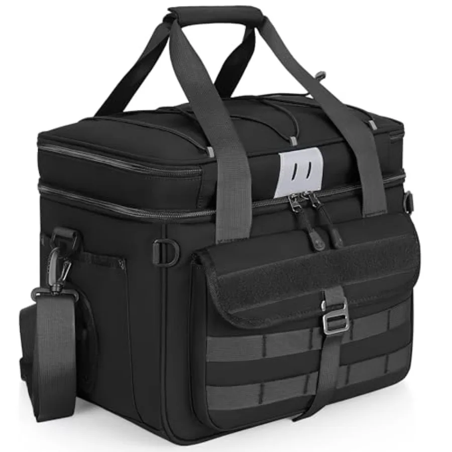 

30L Large Fishing Tackle Bag Waterproof Tackle Box Bag for Saltwater and Freshwater Fishing Gear and Equipment Storage Padded S