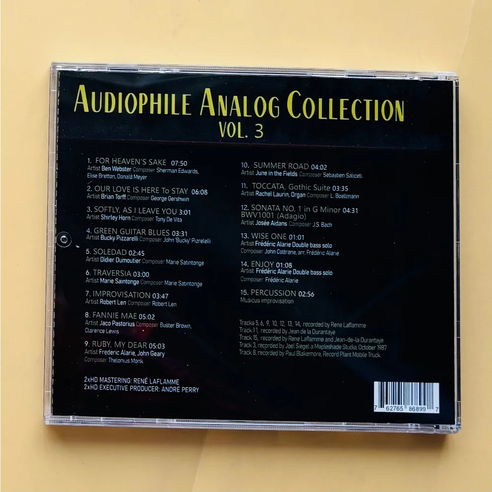 Hi-Fi Audiophile Sound Test Disc Instrumental Vocal Dynamic Sound Quality Testing Brand New Sealed In Stock - view 2