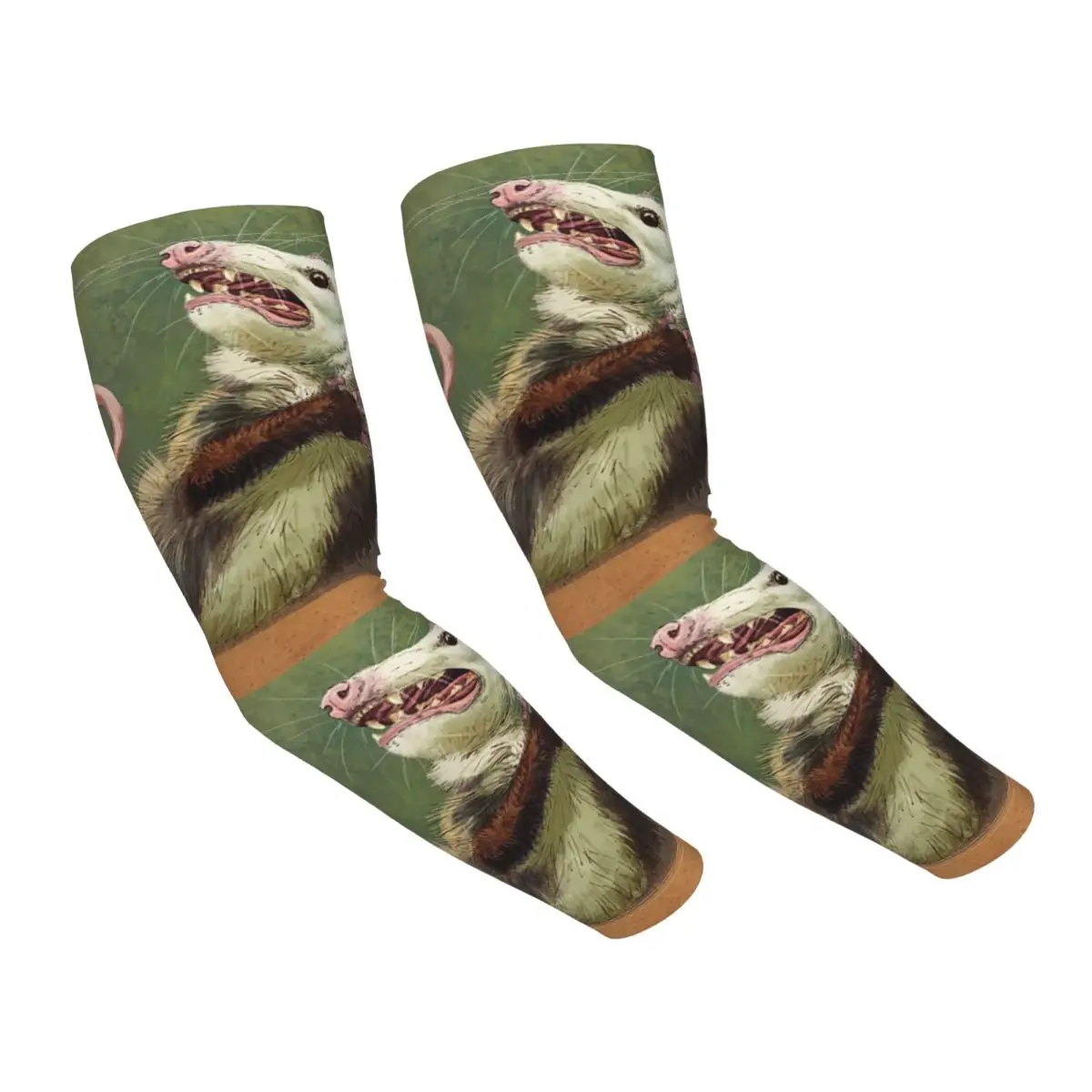 

Аматорская опоссум, актриса, уличные рукава, защита от солнца и ультрафиолета, летние ледяные шелковые велосипедные татуировки, рукава