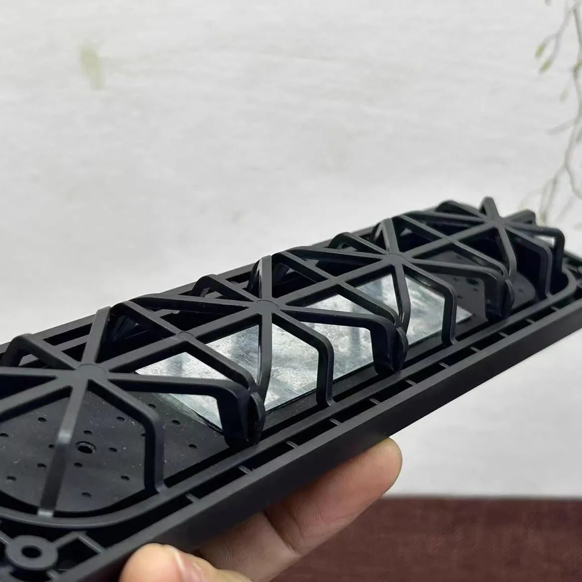 1pc For Devialet Racetrack-Shaped Diaphragm Radiator with Reinforced Frame for High Dynamic Handling Audio 248mm*60mm