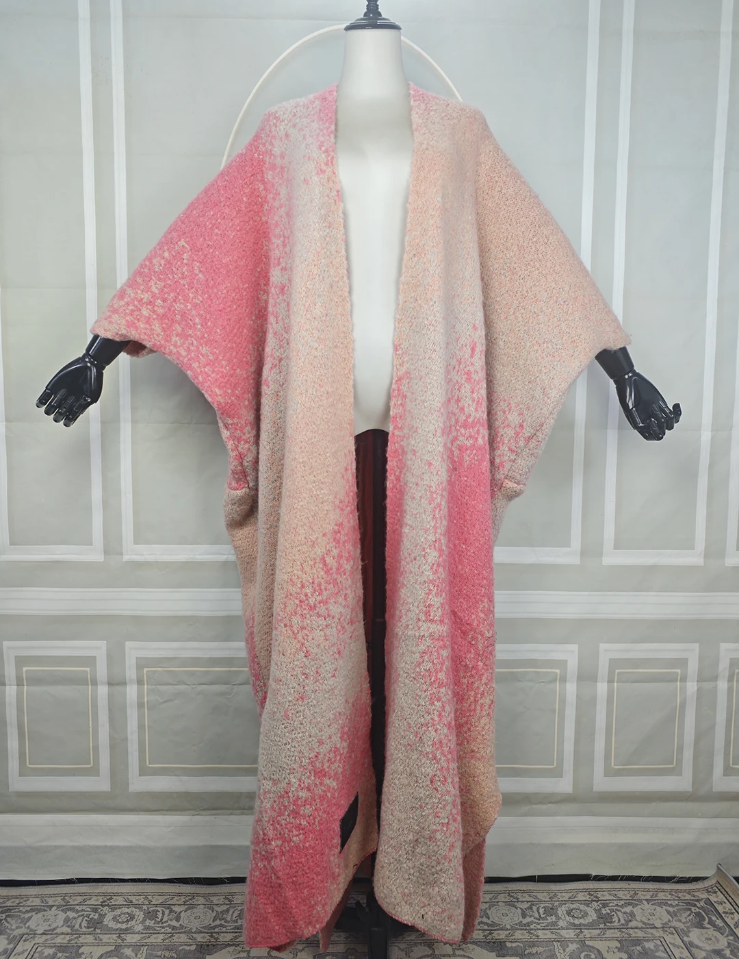 

Африканские женские зимние модные кардиганы с открытой передней частью, Дубай, мусульманские женские роскошные кафтаны, кимоно, толстое свободное пальто для вечеринки