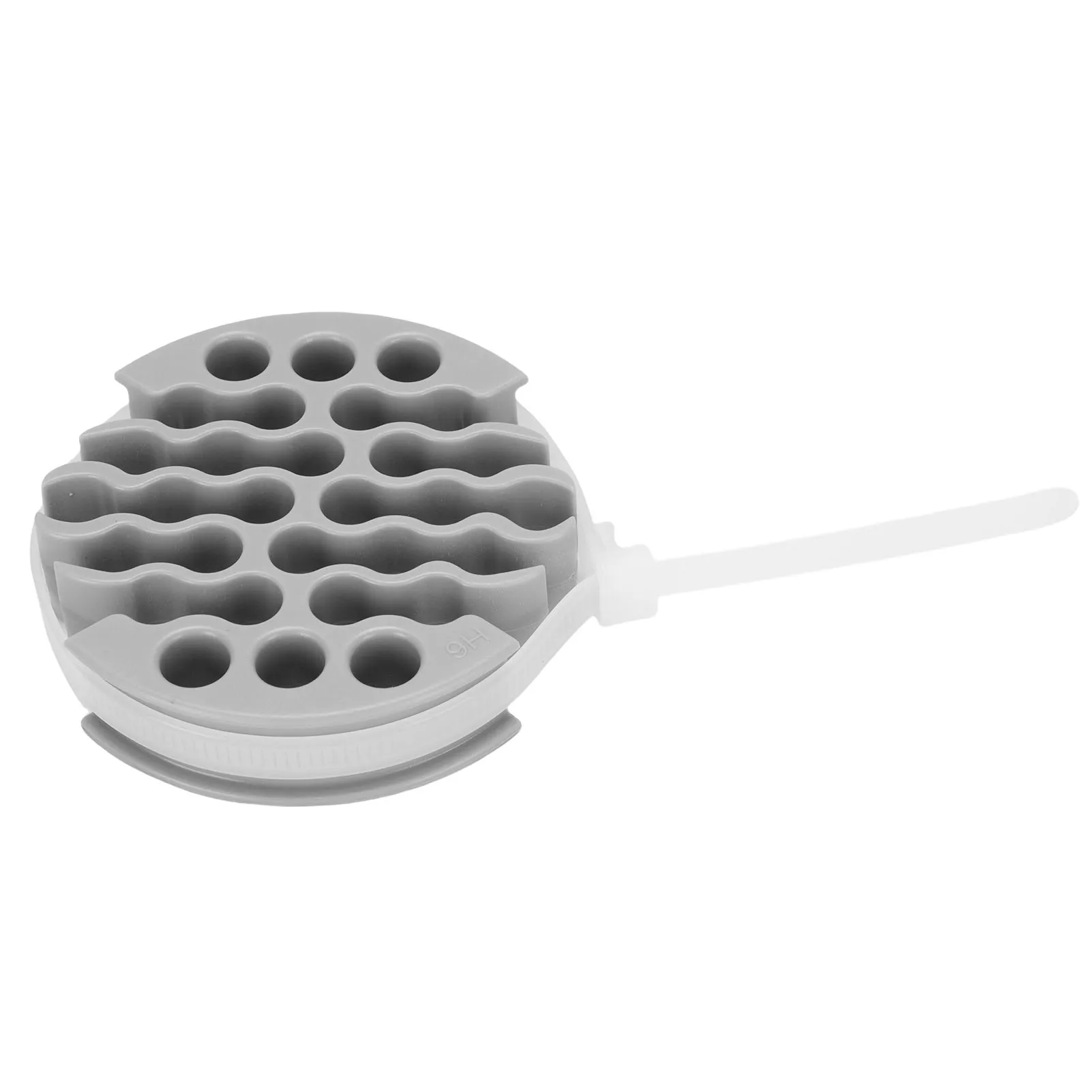 1Pc Draad Kam Organiseren Tool 0.3in Gat Diameter Anti Verstrikking Kabelmanagement Organiseren Tool voor 30 Netwerkkabels