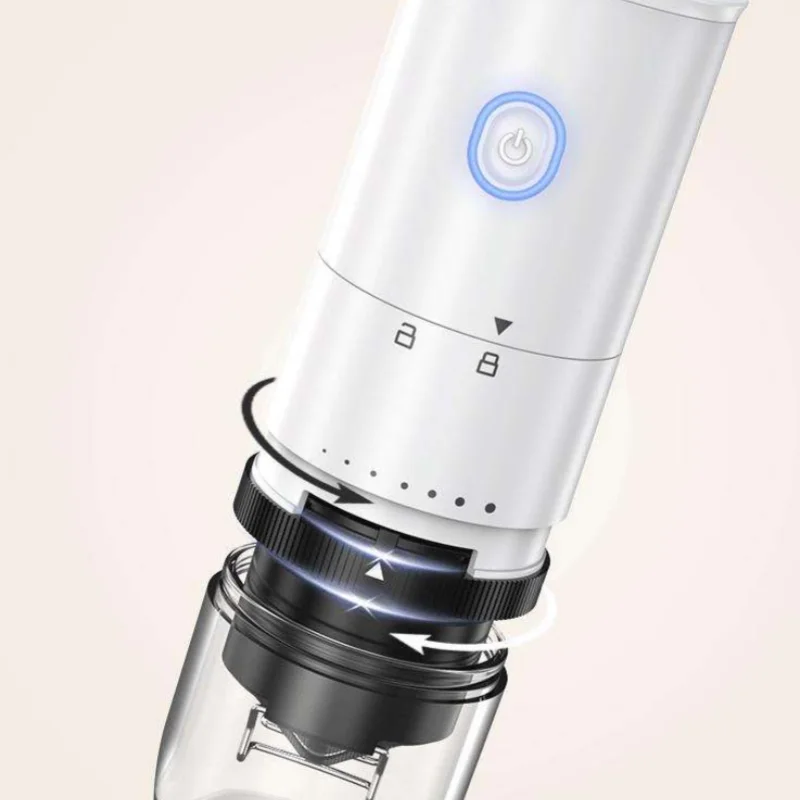 مطحنة حبوب القهوة اليدوية المحمولة للسفر والتخييم، نتوءات سيراميك، مناسبة للاستخدام المنزلي والخارجي