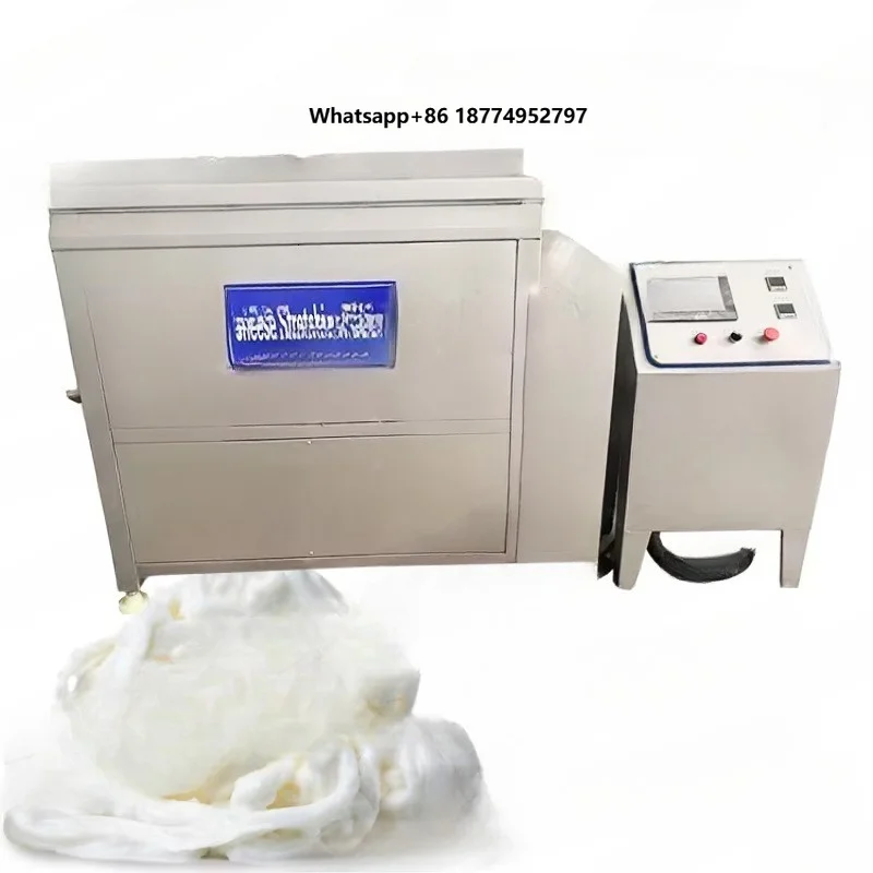 100L 200L 500L Automatic String Cheese Pasta Filata Cheeses Making Electric Heating Mozzarella Cheese Stretching Machine