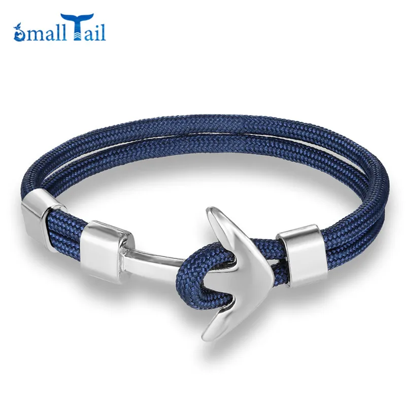 Hot Vikings Anchor Bracelets Men Women Nautical Surfer Waterproof Rope Bracelet Pulsera Navy Lucky Survival Paracord Bracelets