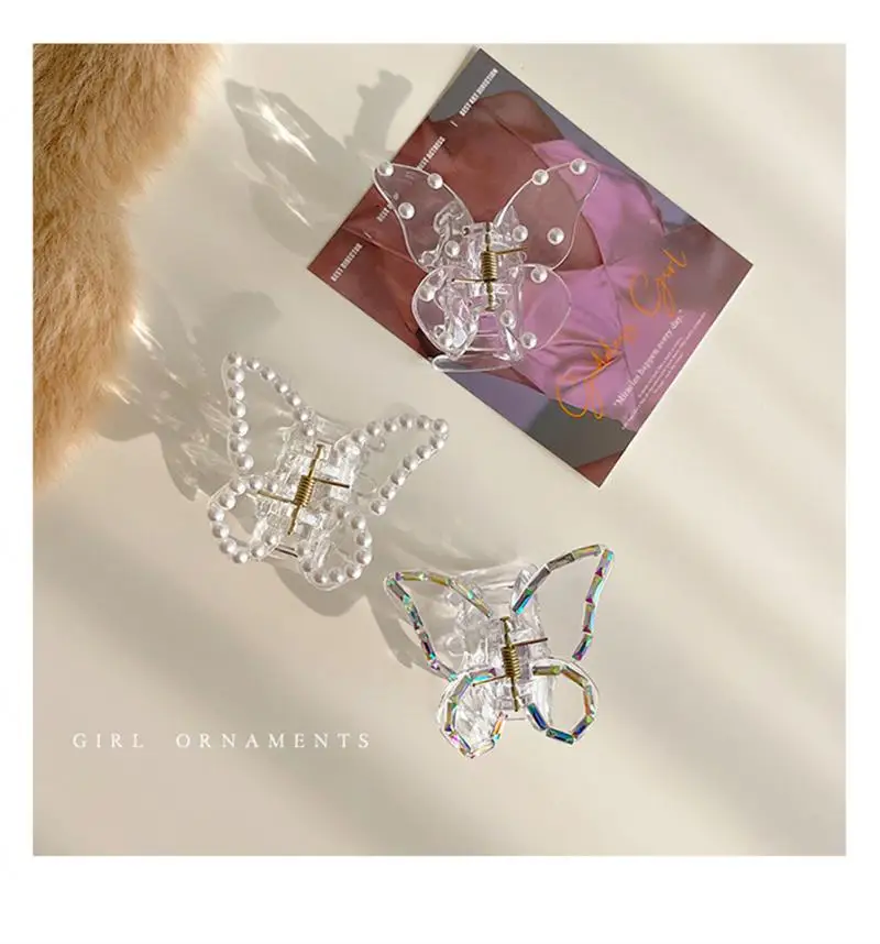 10/5/3/1PCS Korean Vintage Geometric Butterfly Hair Clip Butterfly Hair Clip Hair Accessories