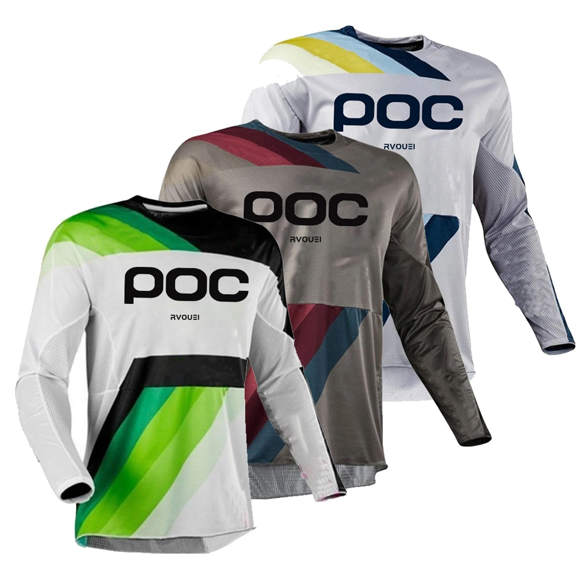 Rvouei Poc Enduro-camicia da Motocross, giacca da Motocross, t-Shirt fuoristrada, bicicletta MTB da corsa, maglia da Motocross a maniche lunghe, Moto, squadra
