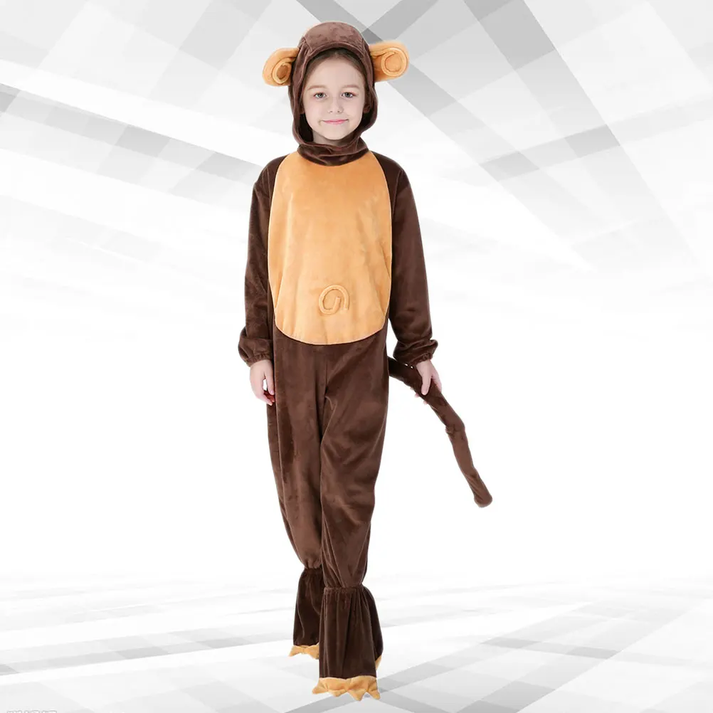 

Kids Role Play Costume Costumes Monkey Cosplay Outfits Halloween Clothes European and American