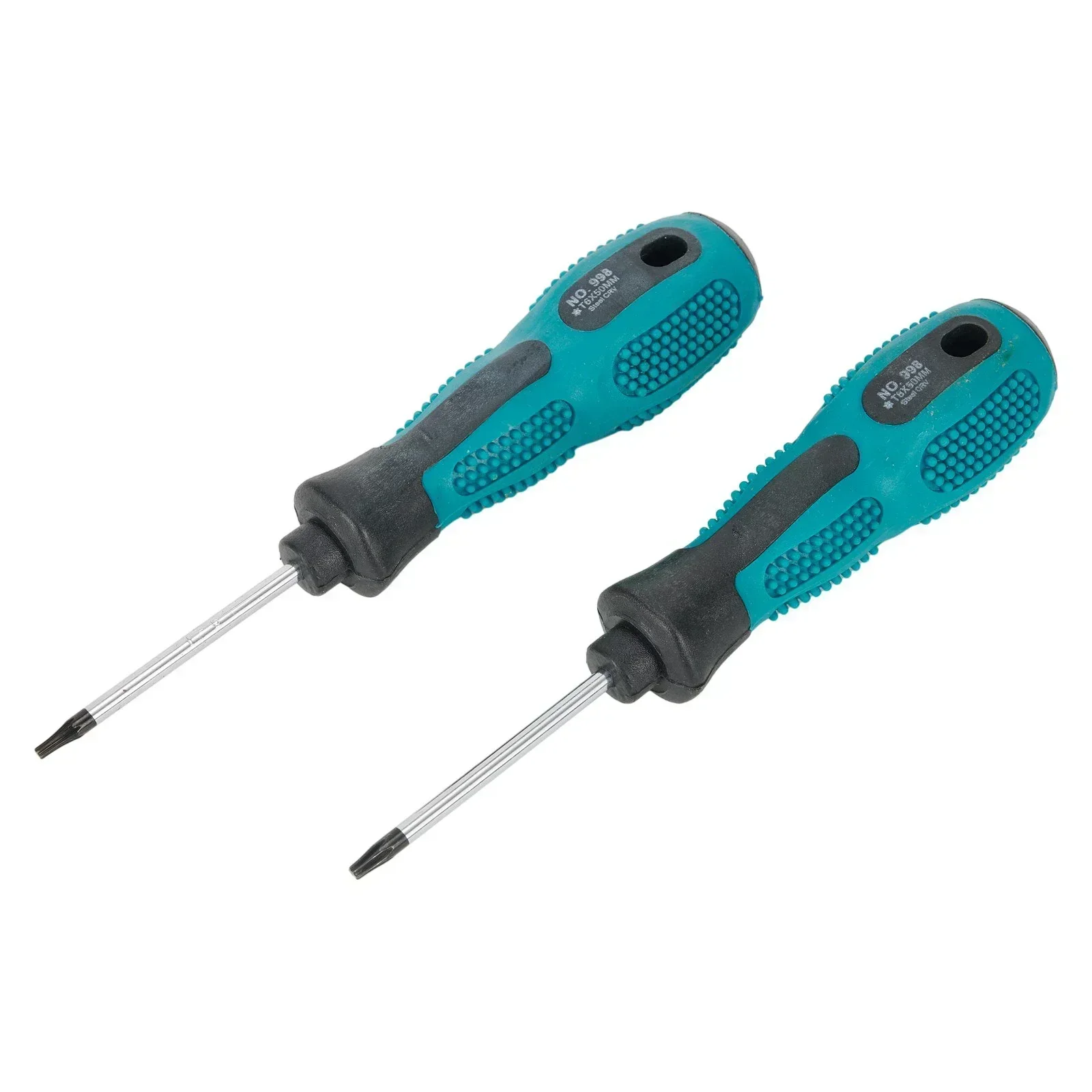 Chave de fenda torx leve, furo suspenso conveniente, alça granular macia, adequada para motocicletas e bicicletas, T6T10