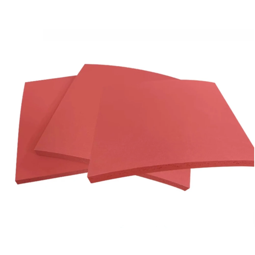 

1-20Pcs High-Temperature Resistant Silicone Foam Board 1/1.5/2/3/4/5/6/8/10mm Foam Silicone Pad Shock-Absorbing Sealing Foam