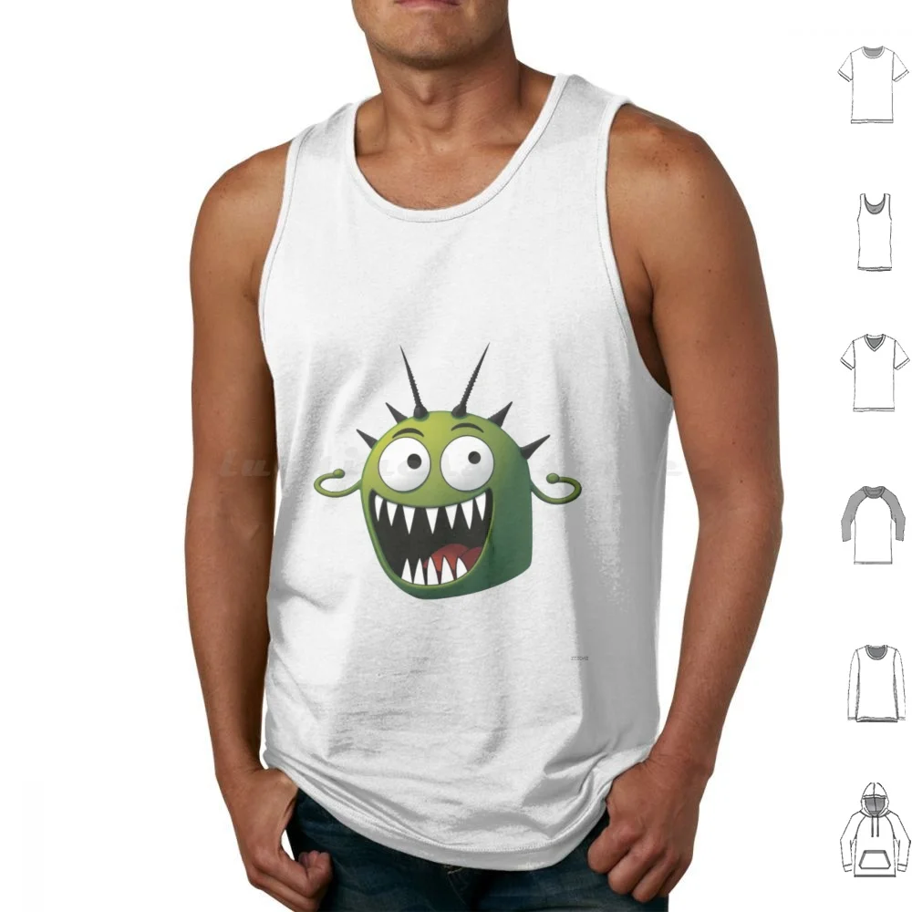 Plankton Evil And The Funny Laugh Tank Tops Print Cotton Plankton Plankton Evil Evil Cartoon Funny Plankton Plankton