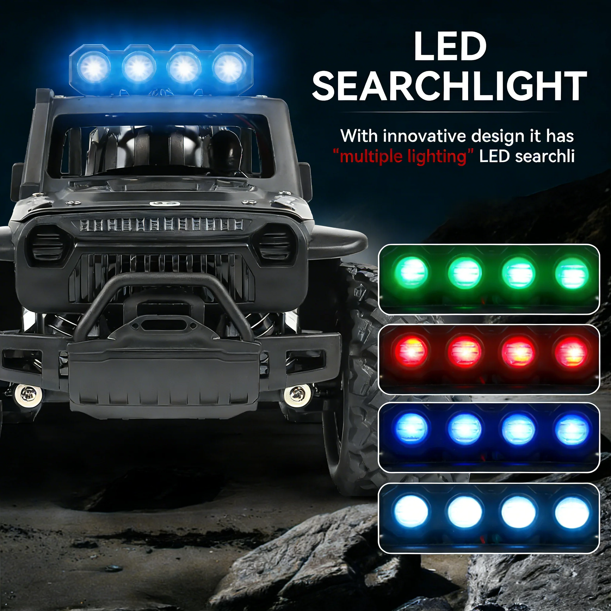 New Alloy JEEP Racing 1:16 Sca - đánh giá và giá Kids Outdoor Jeep