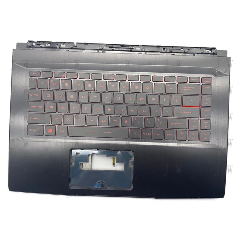 DDW  New Palmrest w/Backlit US Keyboard For MSI GF63 GF63VR 11UC 11UD MS‑16R1 3076R1C218