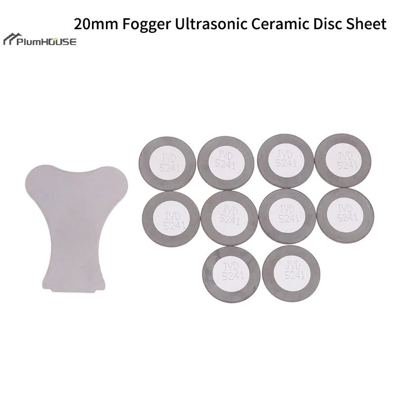 20mm Fogger Ultrasonic Ceramic Disc Sheet Atomizer Humidifier Accessories Replacement Ceramic Disk For Fog Making Machine Tool