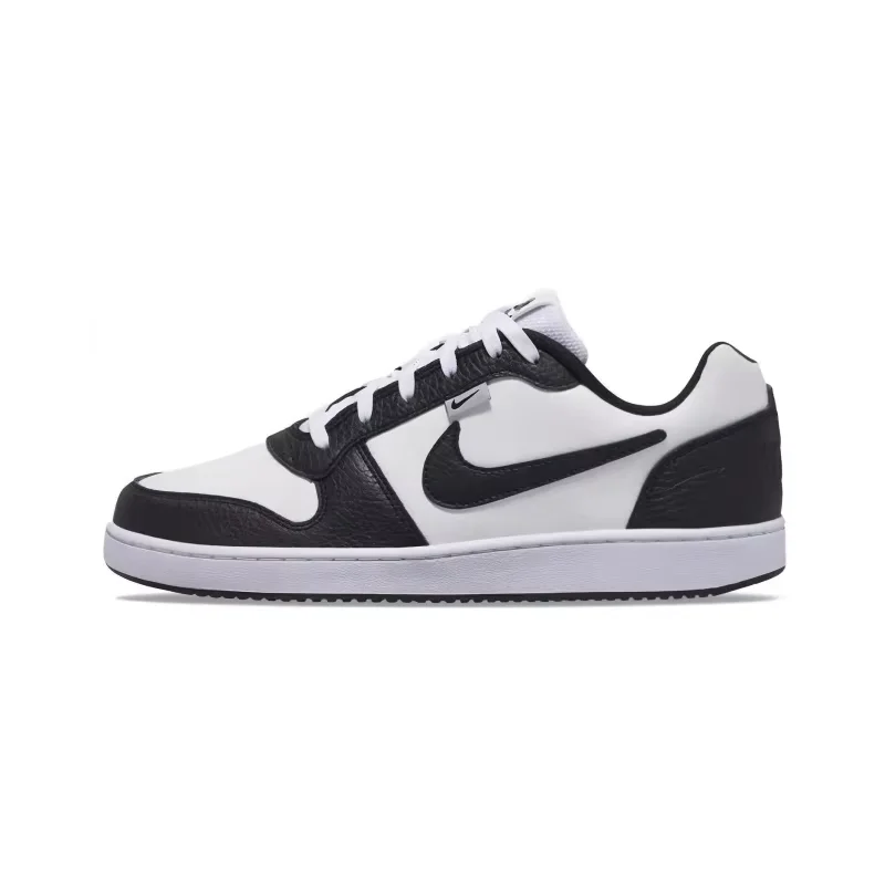 

Nike Ebernon Low Prm White Black Wolf Grey Sneakers Shoes Aq1774-102 With Original Box