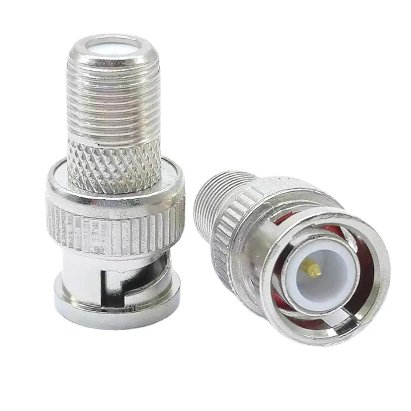 1 Stück Q9 BNC-Stecker auf F-Buchse RF-Koaxial-Adapter für CCTV-Kamera-Konverter – Detail 2