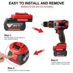 Adapter for bosch 18V battery to EINHELL 18V tool use (Not suit for bosch PBA verison)