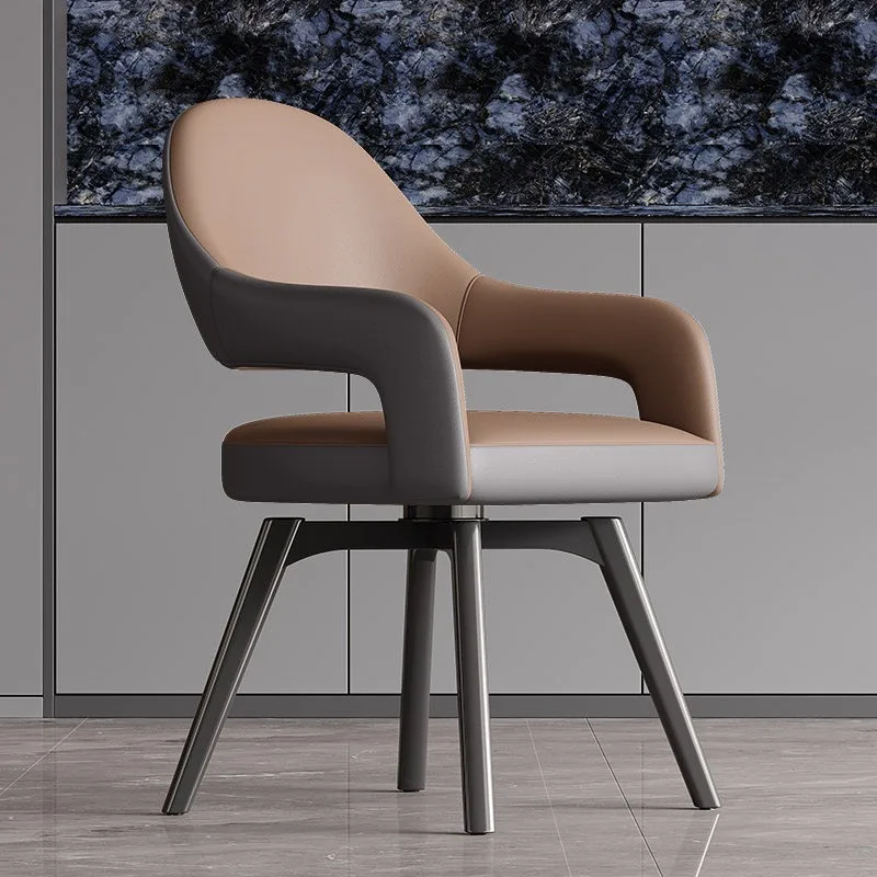 Ergonomic Luxury Balcony Dining Chairs Designer Throne Dining Chairs Relaxing Nordic Garden Chaises Salle Manger Home Furniture