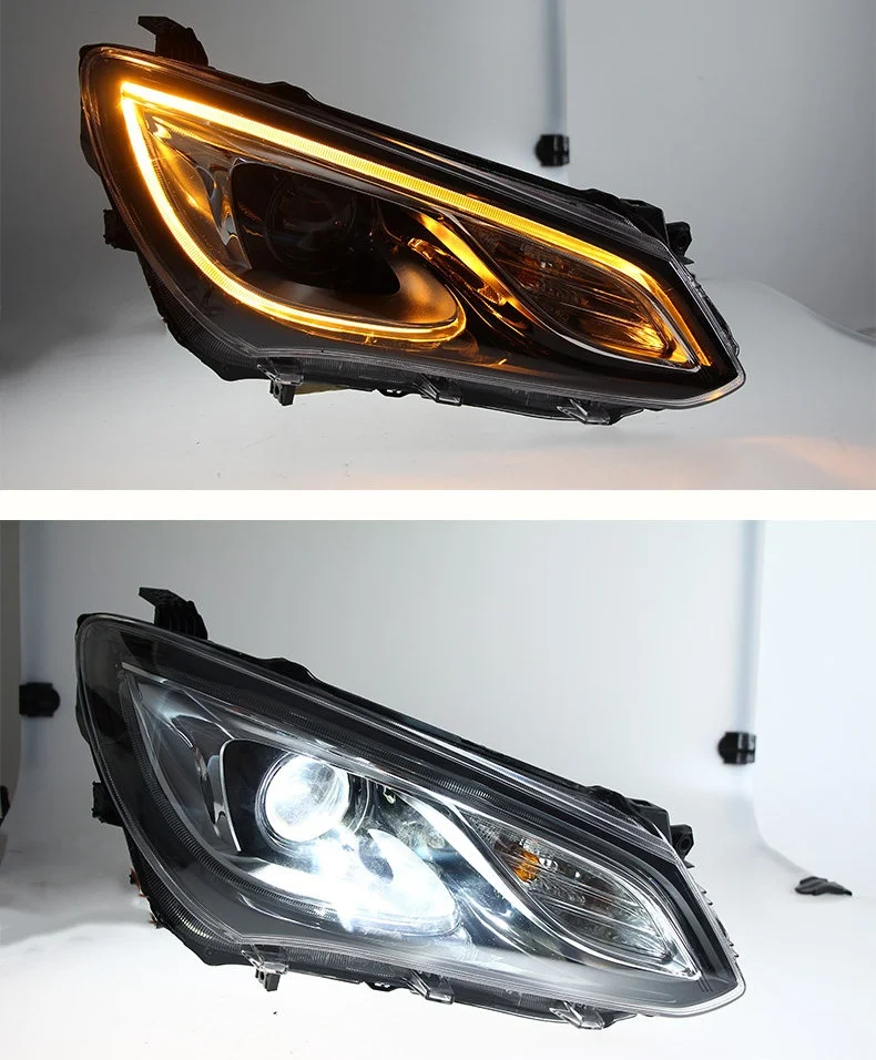 for 15-17 Buick New Excelle Headlight Assembly Modification Daytime Running Light Devil's Eye High-end Xenon Lamp