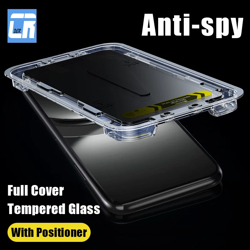 

One-click Installation Anti-spy Privacy Screen Protector For Huawei Nova 12 Lite 11 10 9 SE Y72 Y71 Y70 Y61 Y60 Y90 Y9S Glass