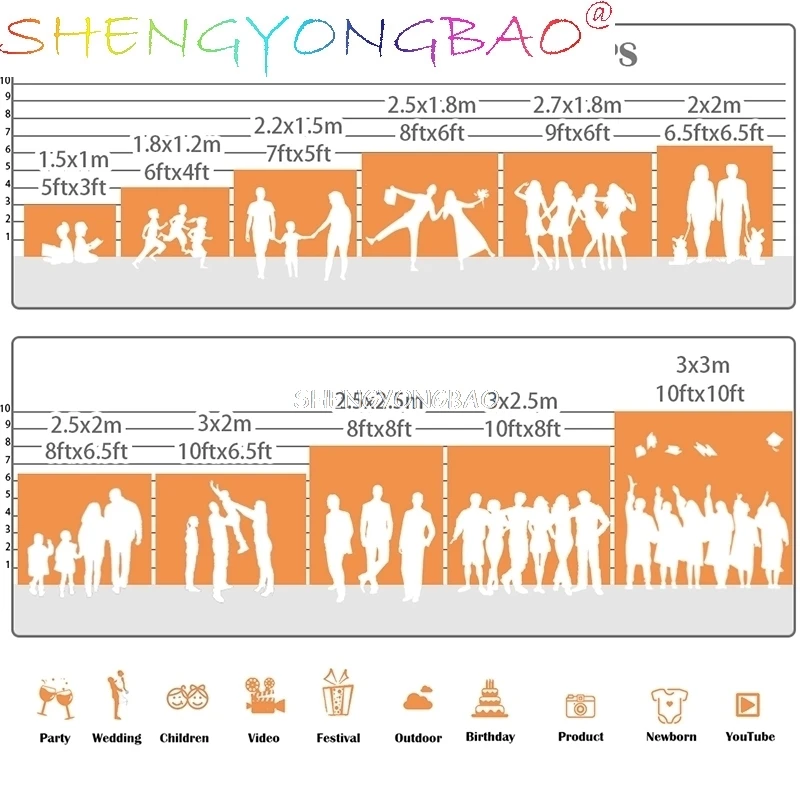 سعيد السنة الجديدة الخلفيات 2026 الملونة النيون توهج الكتابة على الجدران احتفال احتفالي بالون الأسرة حفلة صور خلفية الدعائم CN-08 #5