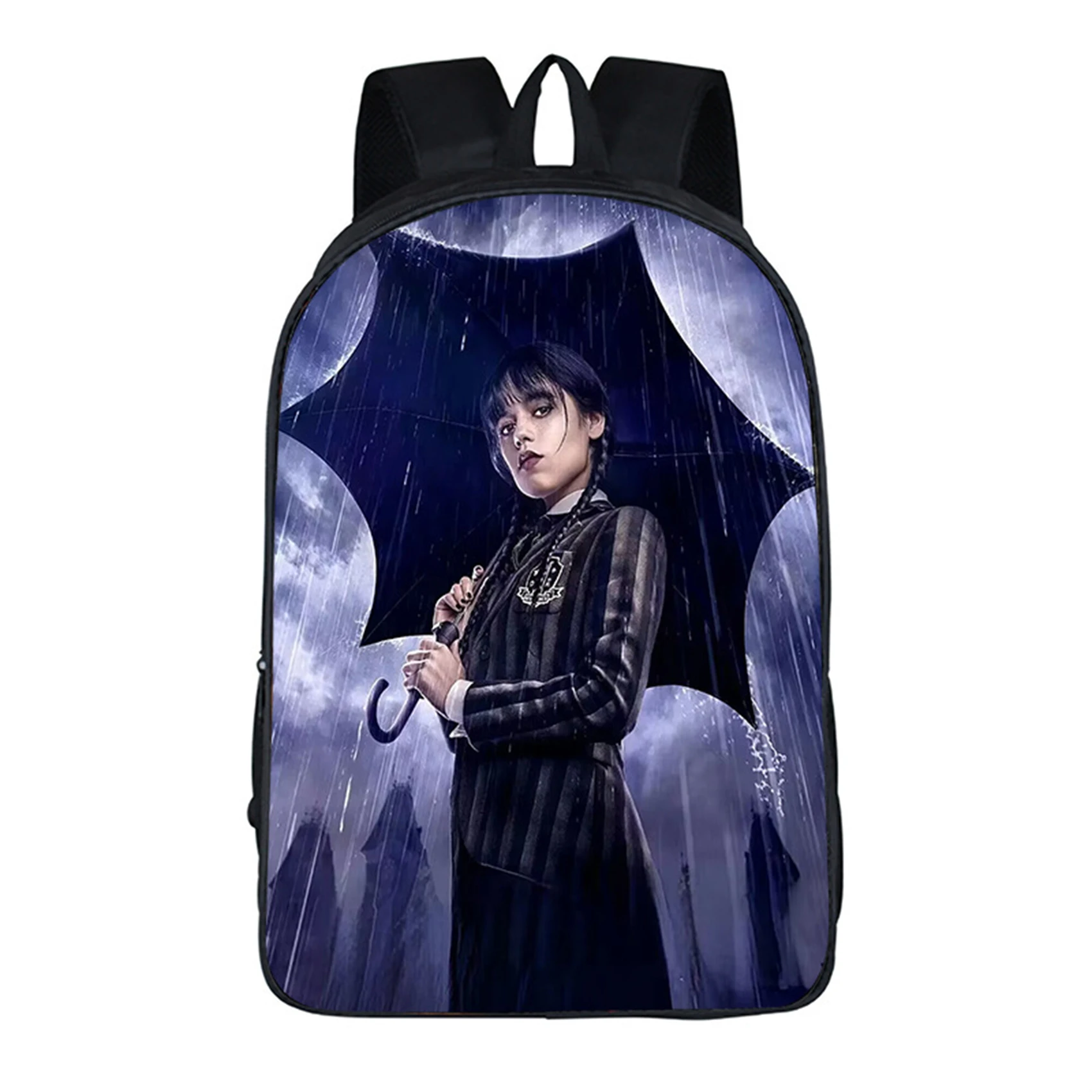 Kids Waterproof School Bookbag Lightweight Wednesday Backpack Girls Student Daypack,Student Travel Bag