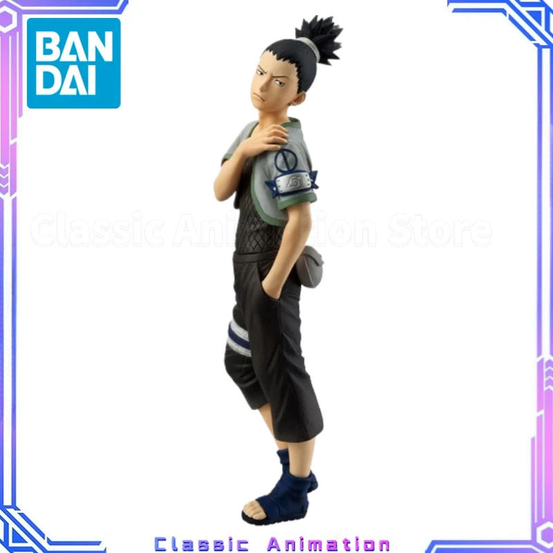 

【Оригинал】BANDAI Ichiban Kuji NARUTO Zhongren Exam C Award Nara Shikamaru MASTERLISE Фигурки Модели Аниме Игрушки Кукла