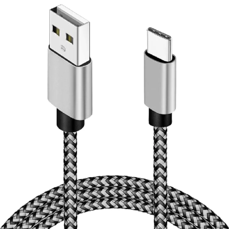 USB-A-auf-Typ-C-Kabel, schnelles Ladekabel aus Nylon, Datenkabel für Huawei, Samsung, Xiaomi, USB-C-Handy-Ladegerät-Zubehör – Detail 7