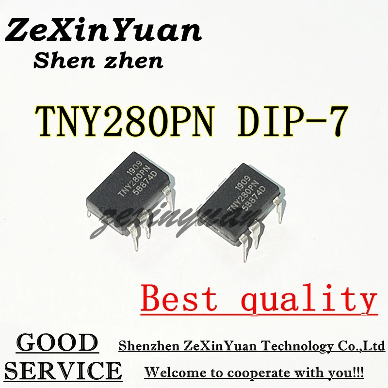 20PCS  TNY280PN DIP7 TNY280P DIP TNY280 DIP-7 280PN original IC