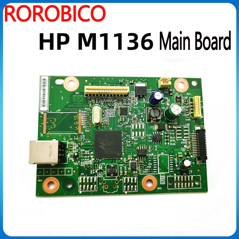 Original HP1136 HP1139 Printer Motherboard Logic MainBoard For HP 1139 M1132 Interface Board