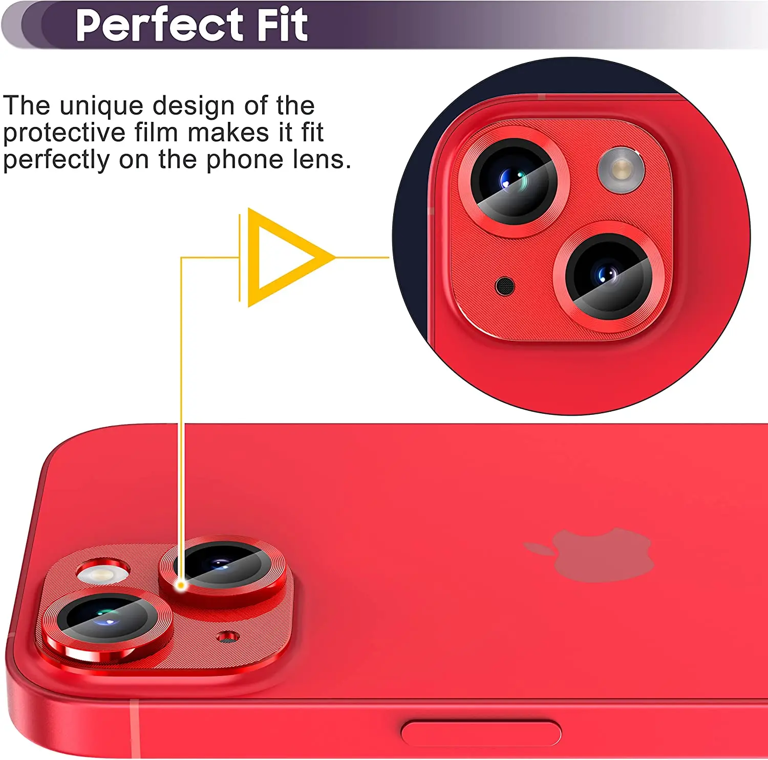 Protezione dell'obiettivo della fotocamera in metallo in vetro temperato per iPhone 16 Pro Max 15 14 14Pro 16plus 16Pro 15 Pro Max accessori di protezione