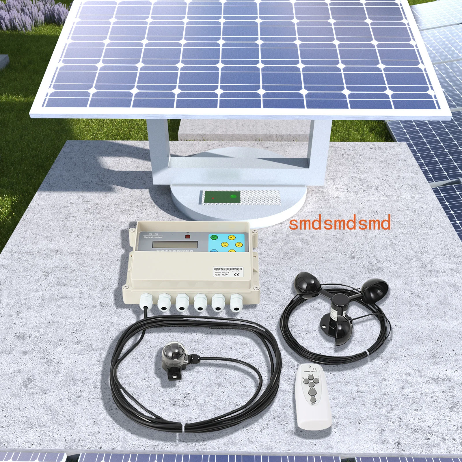 Dual Axis Solar Tracker Controller Sun Tracker Automatic Tracking Controller System Two-degree-of-freedom Platform Tracking