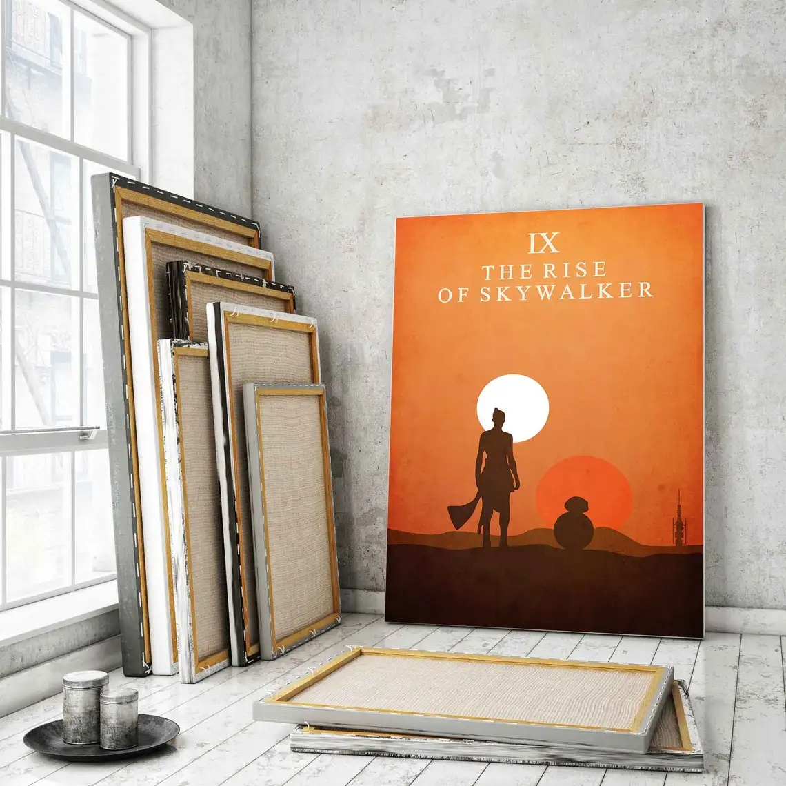 Minimalist Classic Movie Poster New Hope Rise Vintage Film Star Wall Art Picture Print Canvas Painting Room Home Decor Cuadros