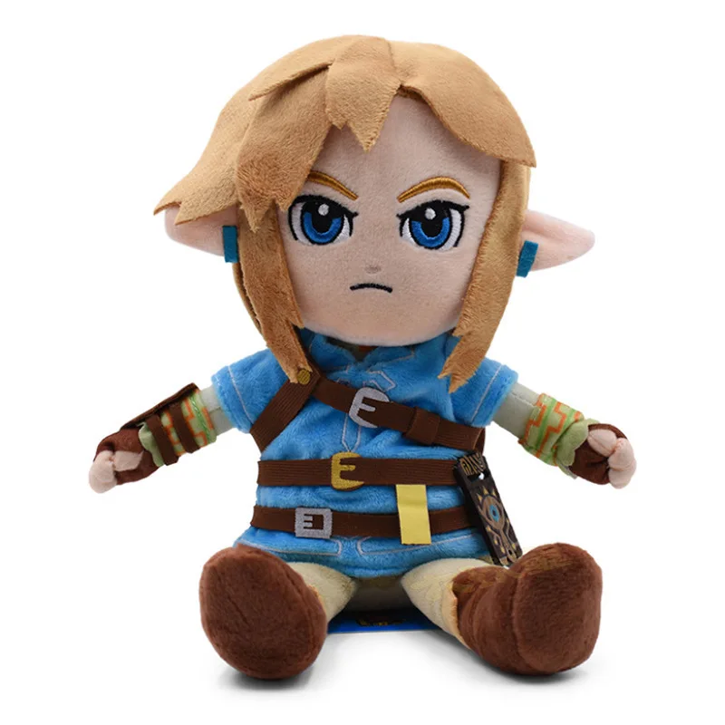 28cm Game The Legend of Zelda Link Boy Soft Pillow Toys Fashion Collection Room Sofa Ornament Kids Fans Birthday Gift