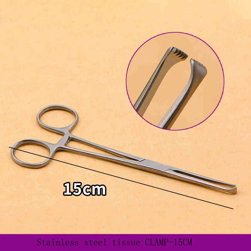 Imported tissue forceps, holding stainless steel Elise forceps rat tooth forceps tissue grips soft tissue forceps