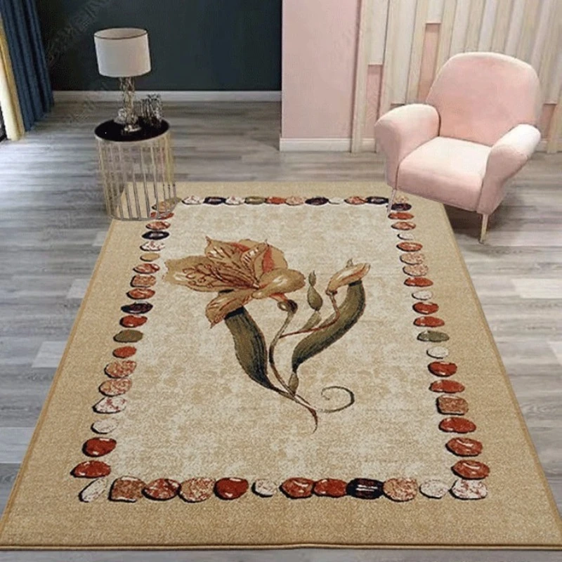 Mongolian wool carpet, living room, bedroom, high-end study, famous ethnic style, exquisite Miao court modern