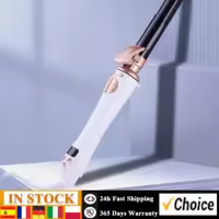 Rizador de pelo eléctrico giratorio de porcelana para rizos grandes