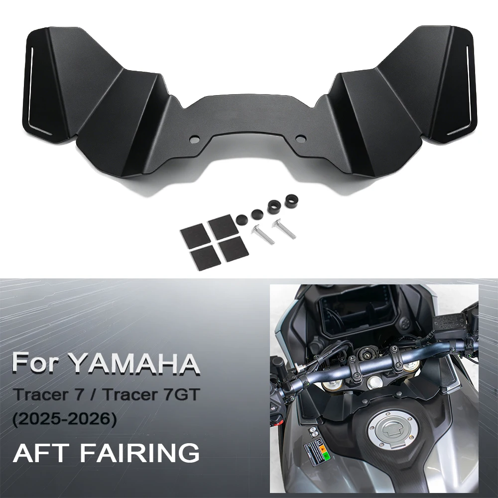 For YAMAHA Tracer 7/GT Motorcycle Cockpit Windshield Tracer7 GT TRACER7 GT 2025- Windscreen Deflector Wind Updraft Airflow Panel