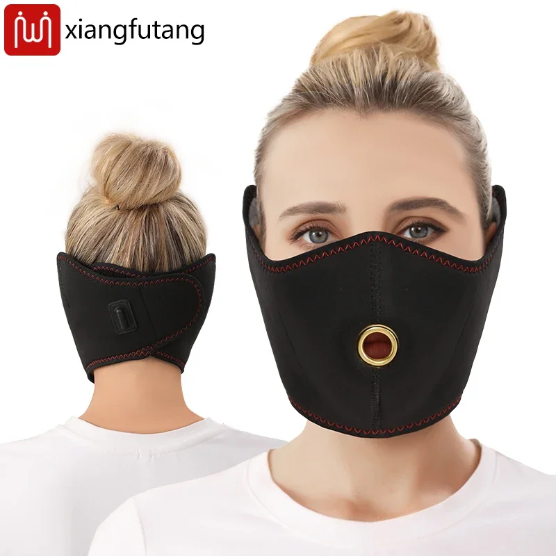 

Heating Thickened Warm Anti-freeze Ear Cover Face Mask Unisex Winter Windproof Protection Mouth Nose Cover Two-in-One Design