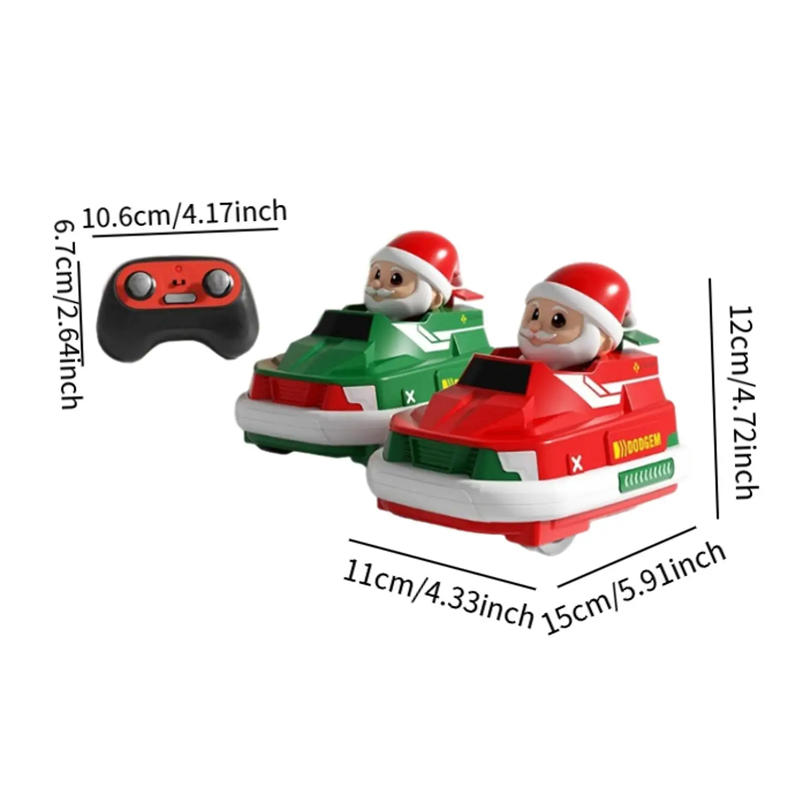 Remote Control Bumper Cars 2 Players Mini Remote Controlled Ejector Vehicles for Children Kids Boys Girls Toddlers Birthday Gift