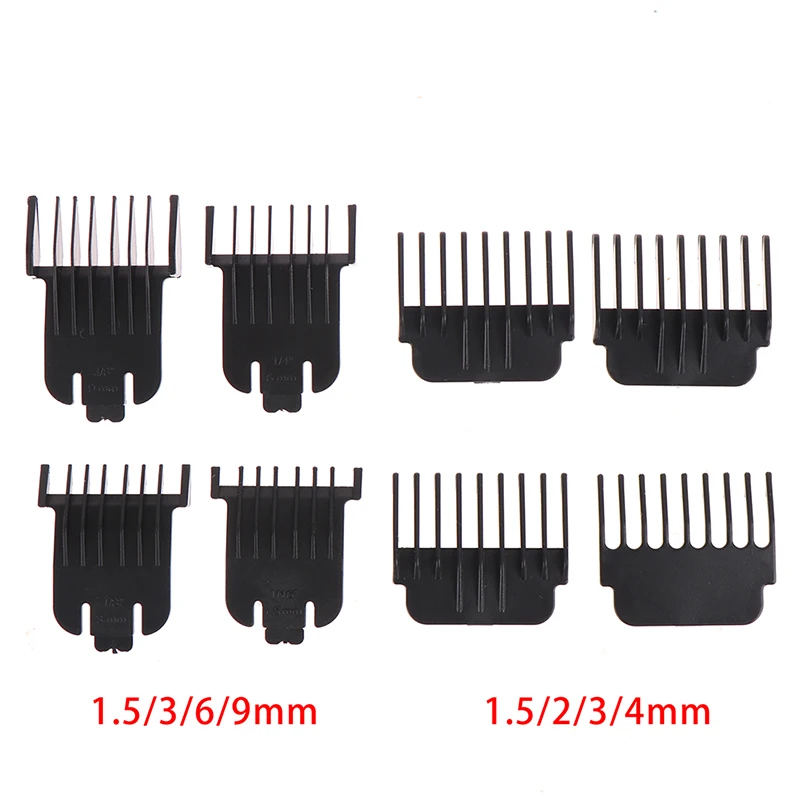 

4Pc T9 Universal Hair Trimmer Clipper Limit Comb Guide Sets Limit Calipers Tools