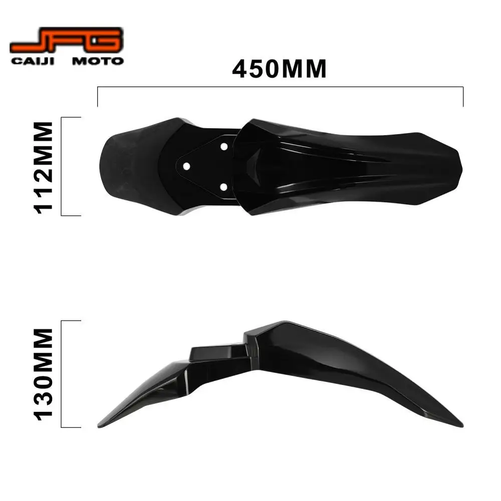 Motorcycle Front Fender Mudguards Cover Protector For Talaria Sting X3 PP Black Electric Dirt Bike Motorbike Accessories