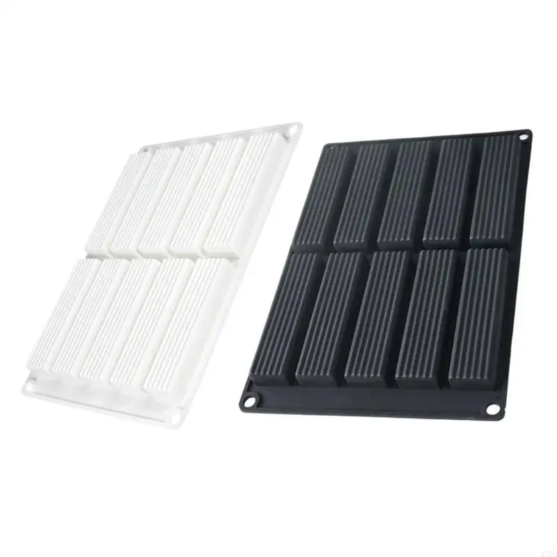

97QD Vertical Stripes Molds Making Mousses Cake Molds for Making Chocolate Fondant
