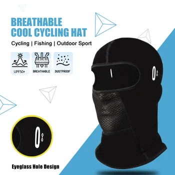 2 stücke Motorrad Balaclava Kühlung Gesicht Maske Sommer Atmungsaktive Motorrad Reiten Kapuze Hals Abdeckung Motocross Radfahren Helm Kopfbedeckungen