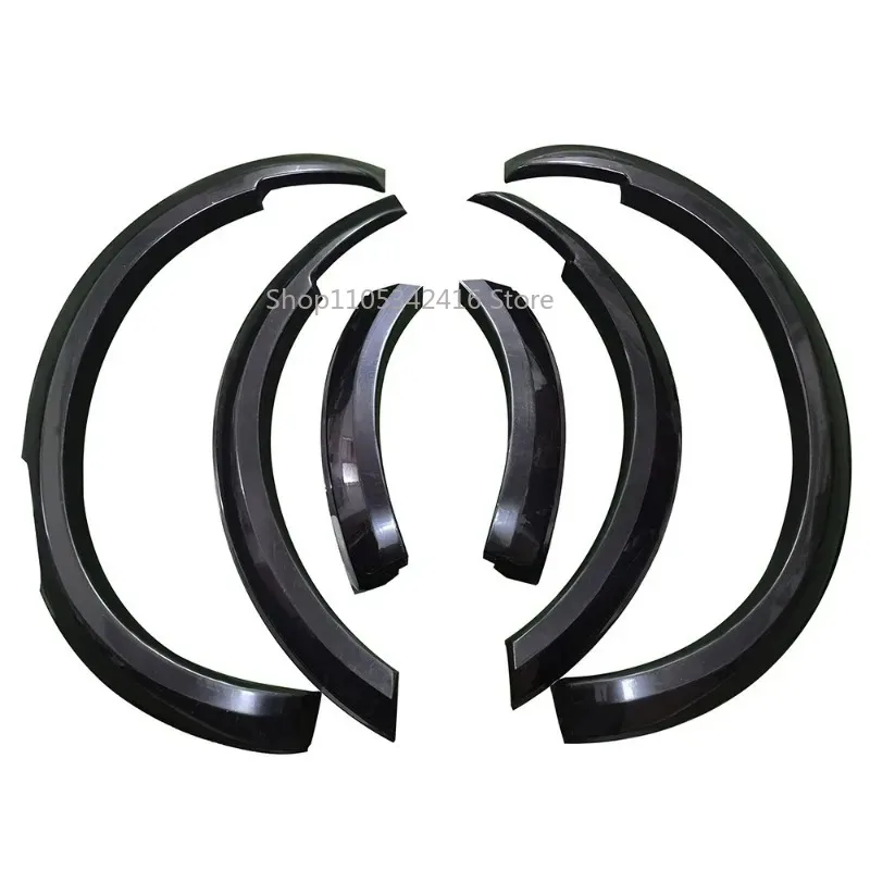 Slim Fender Flares for Nissan Navara NP300 D23 2021-2023 Wheel Arch Mud Flaps Matte Black ABS Pickup Truck Exterior Accessories