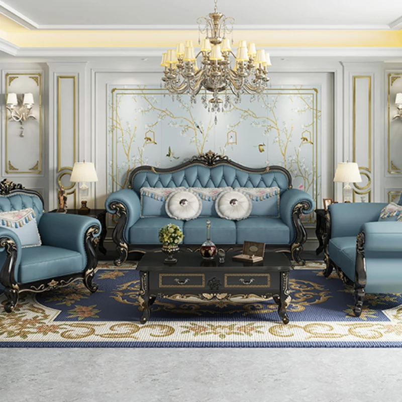 أرائك غرفة المعيشة الفاخرة العصرية المصممة من الجلد الطبيعي أريكة فردية صالة مقطعية أثاث فريد للأطفال