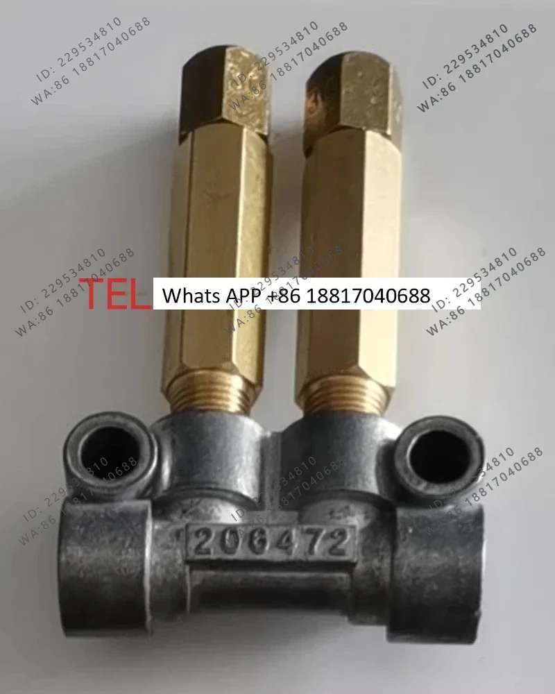 Flow through distributor coupling 206472 206473 4 5 6 7 9 Diameter 6 MO-50 for main circuit