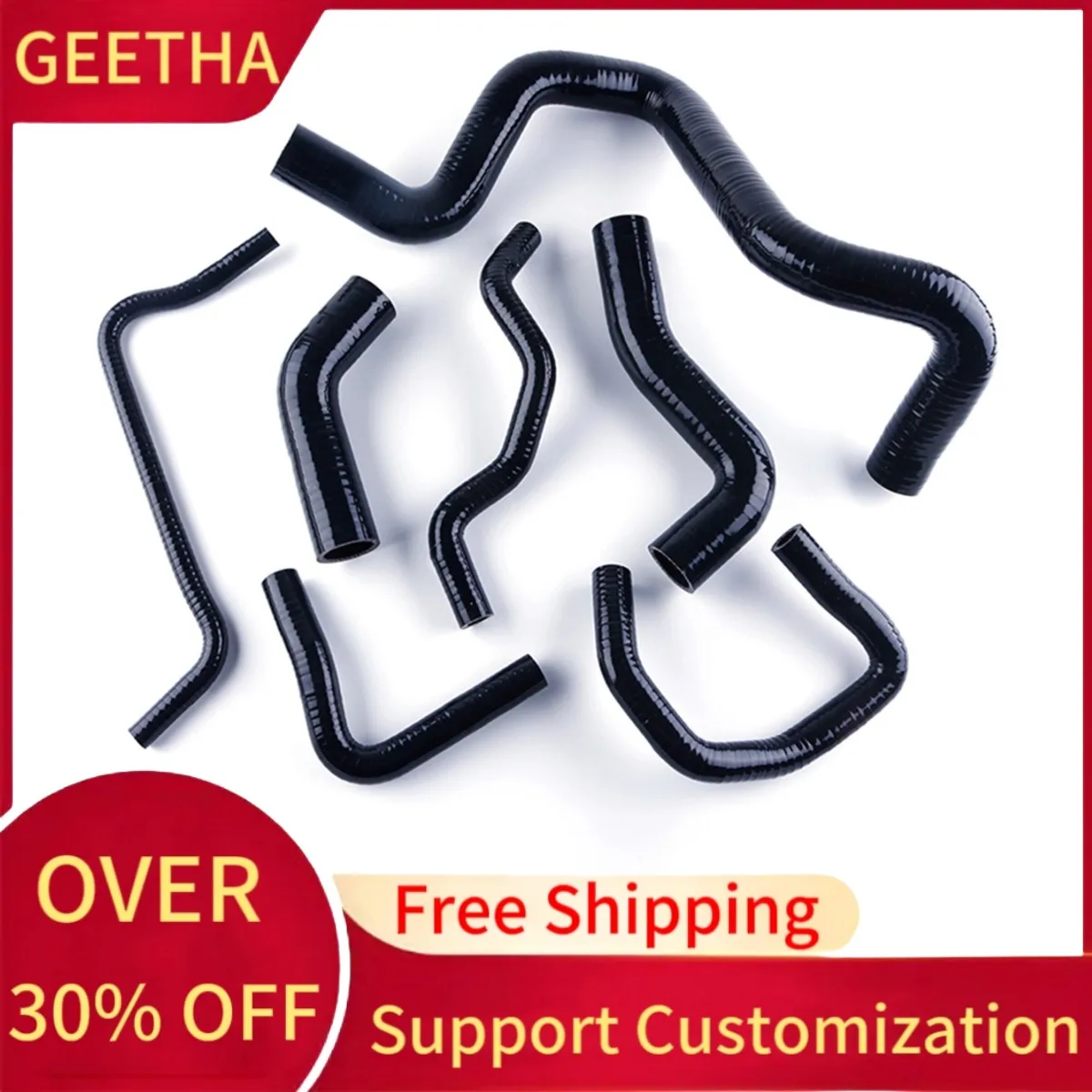 For VW MK4 Golf Bora Jetta 1.8T AUM AUQ Audi A3 S3 TT MK1 Skoda Octavia Silicone Radiator Hose Pipe Kit