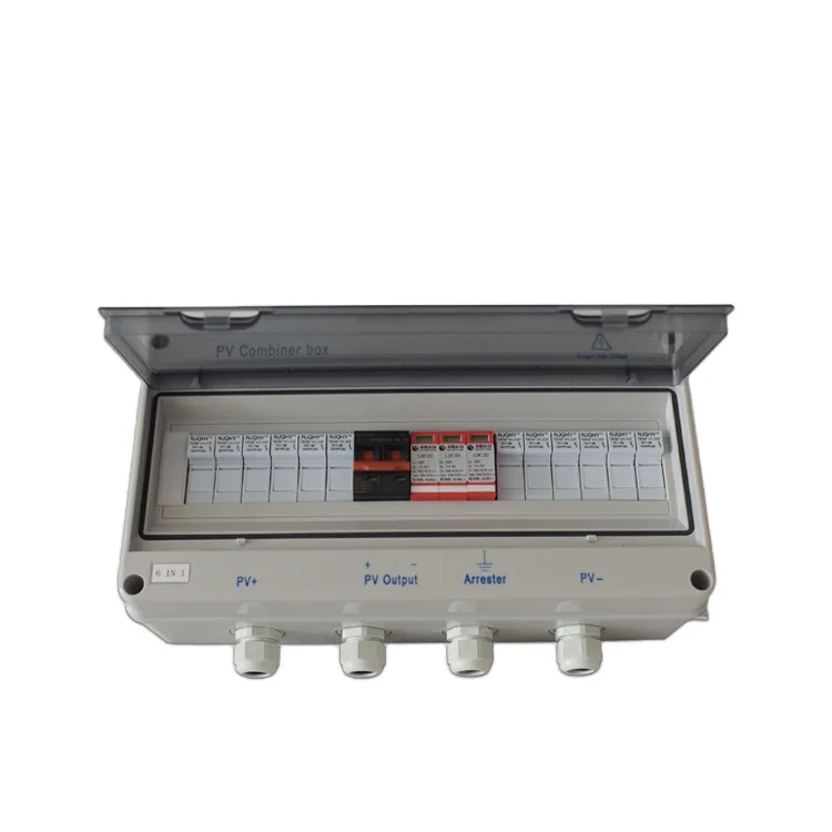 

Solar PV Combiner AC DC Solar Junction Box 6 Strings in 1